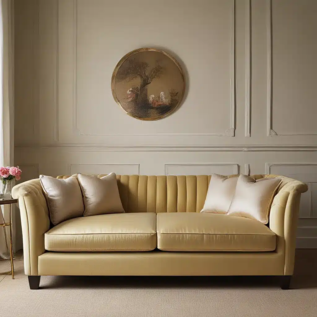 Sophisticated Silk Sofas for Stylish Families