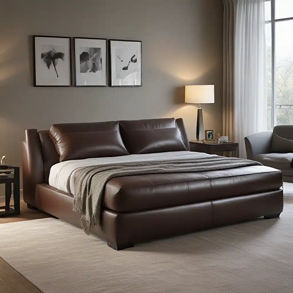 Sophisticated Slumber: Leather Sofas for Bedroom Luxury