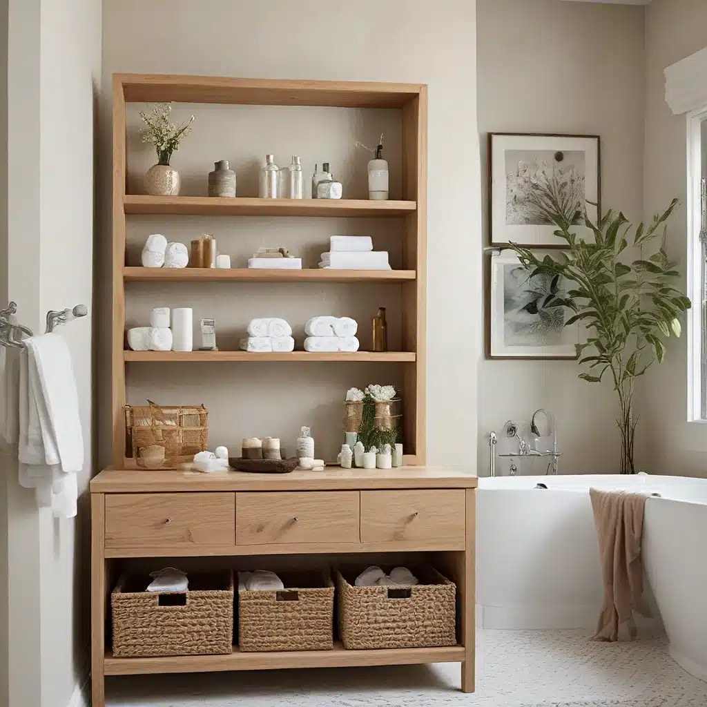 Spa-Inspired Bathroom Storage: Seamlessly Integrate Chic Solutions