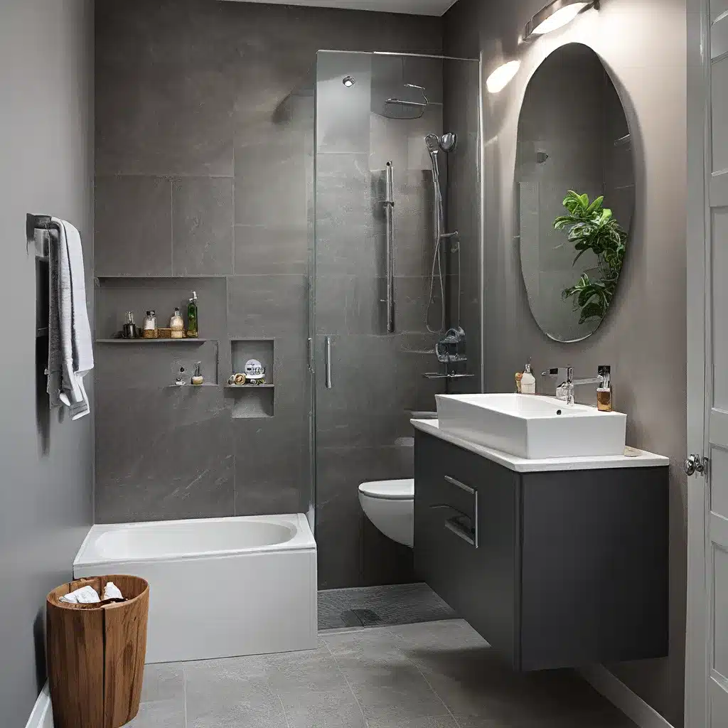 Space Saving for Small Bathrooms