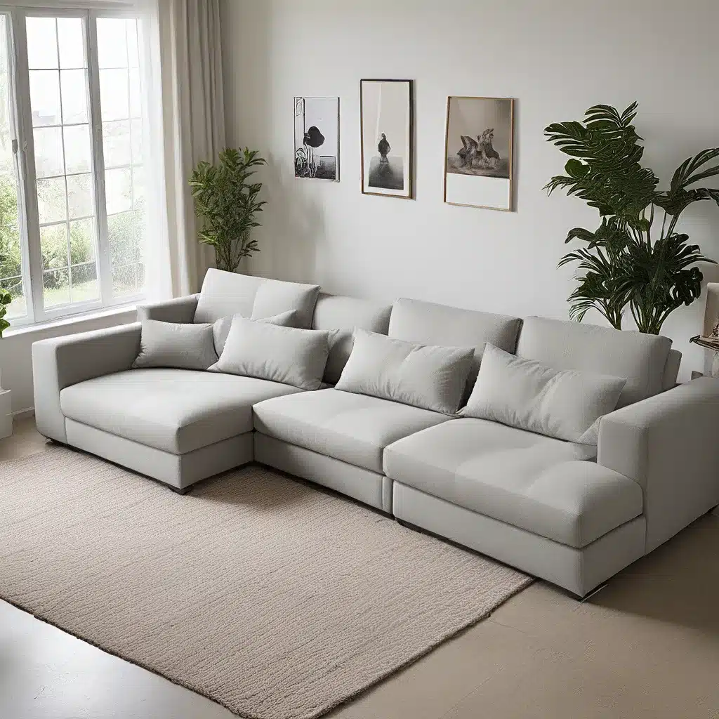 Sprawl Out on Spacious Modular Sofas