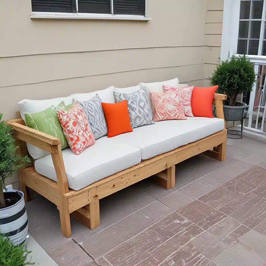 Spruce Up Your Porch with a DIY Outdoor Sofa