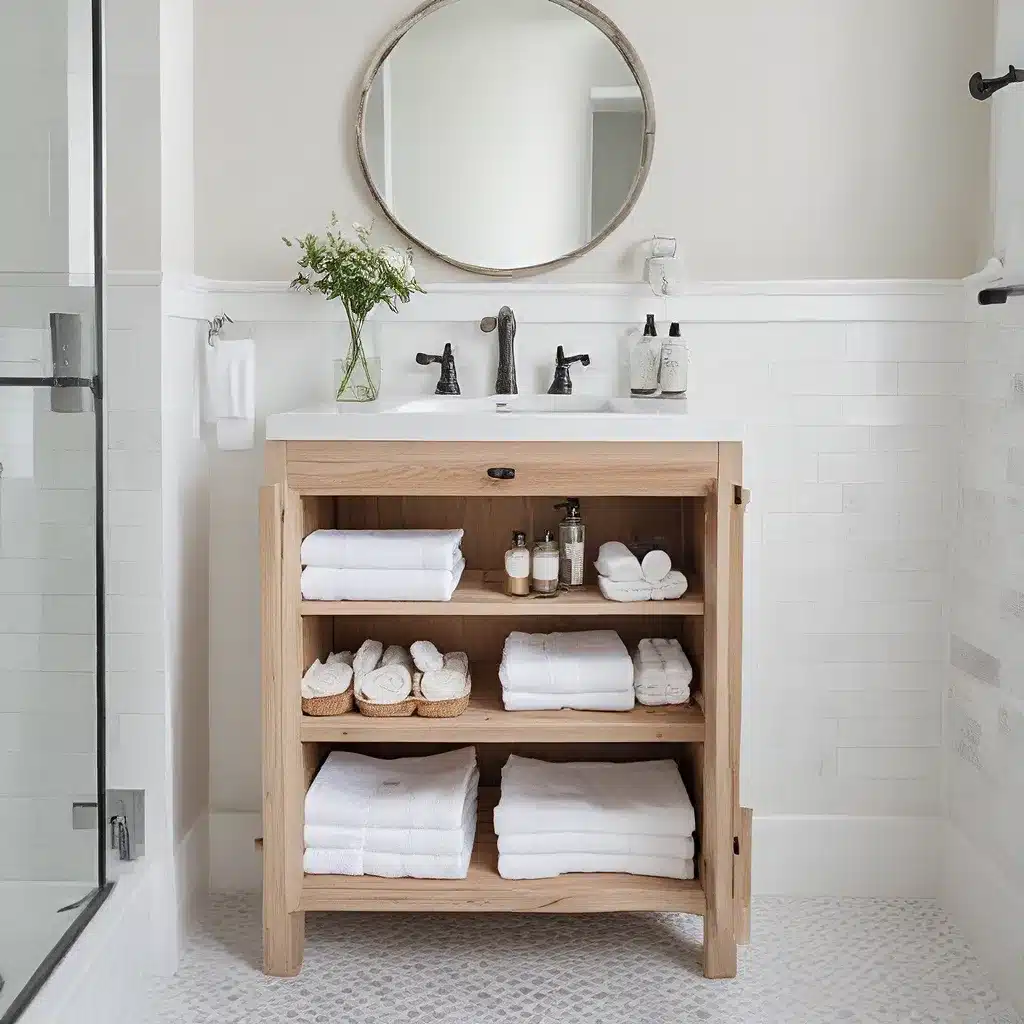 Surprising Small Bath Storage Solutions