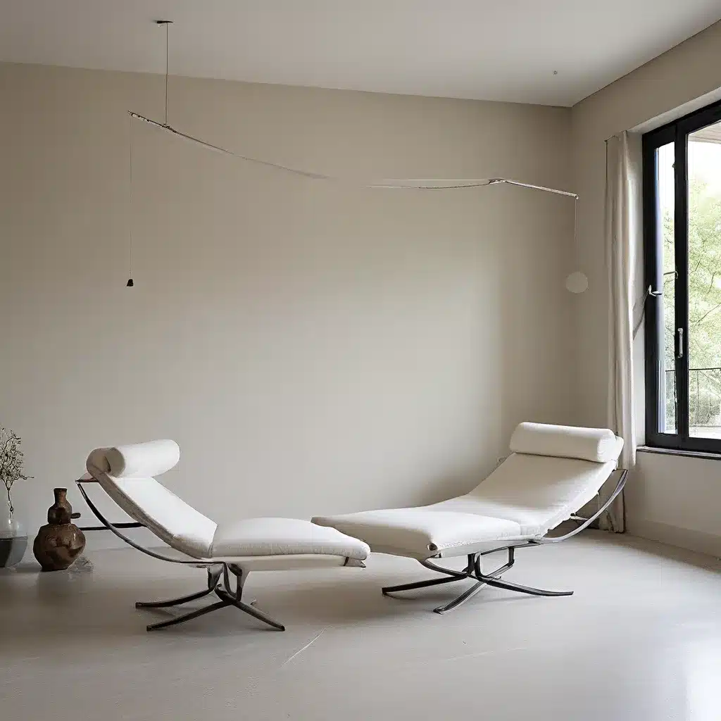 Suspended Sophistication: Chaise Longues for Stylish Couple Lounging