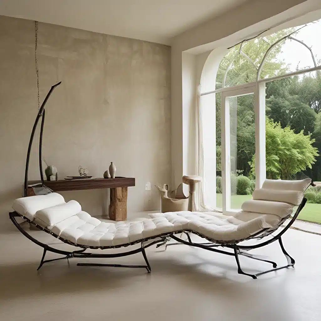 Suspended in Style: Chaise Longues for Elegant Couple Lounging