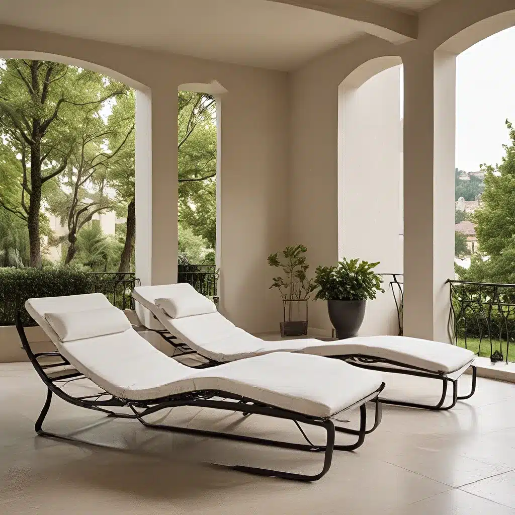 Suspended in Style: Chaise Longues for Refined Couple Lounging