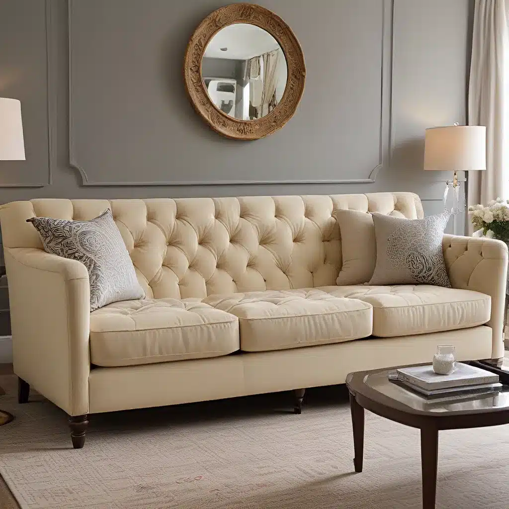 Tailored Tufting for Timeless Family Sofas