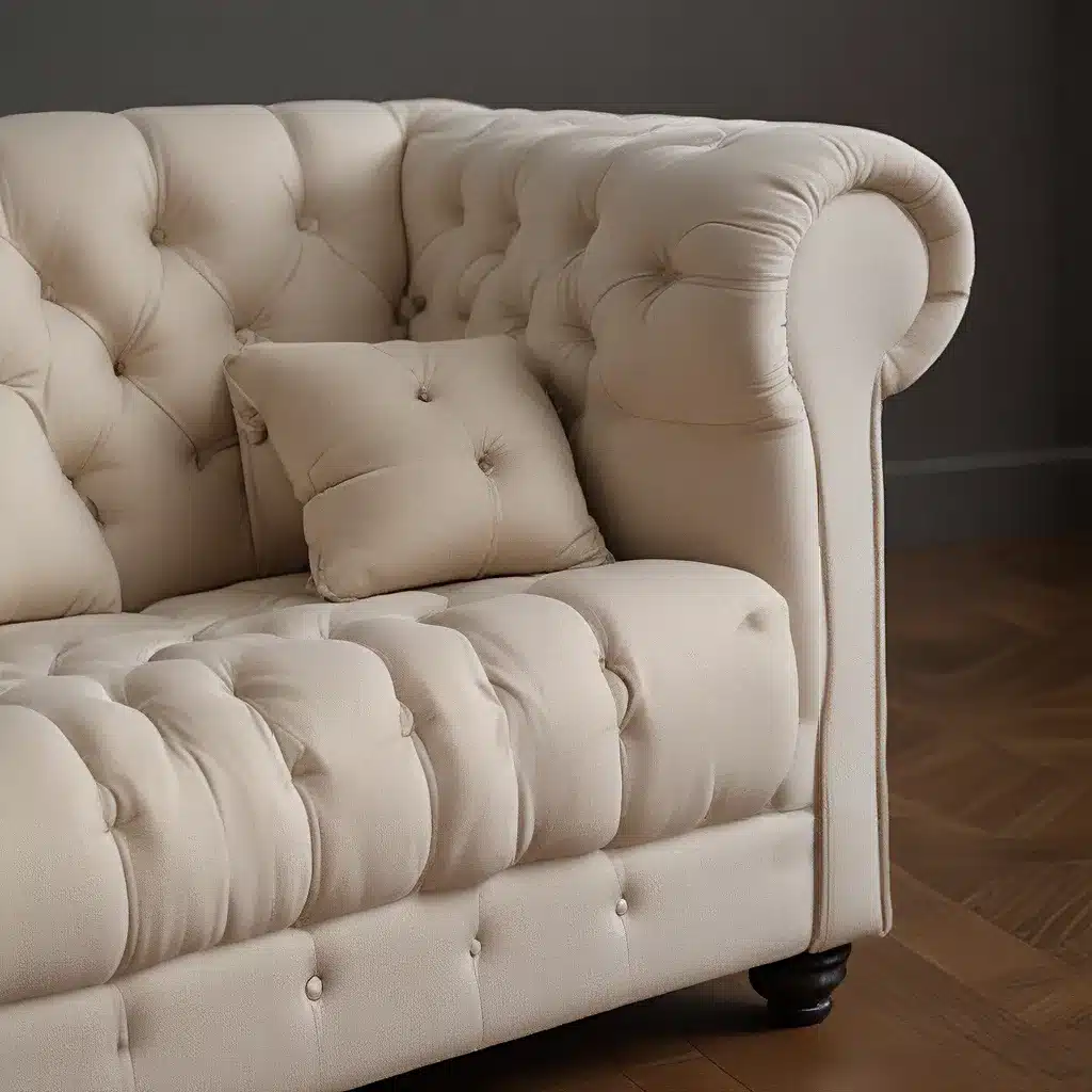 The Beauty of Button Tufting: Timeless Sofa Detailing