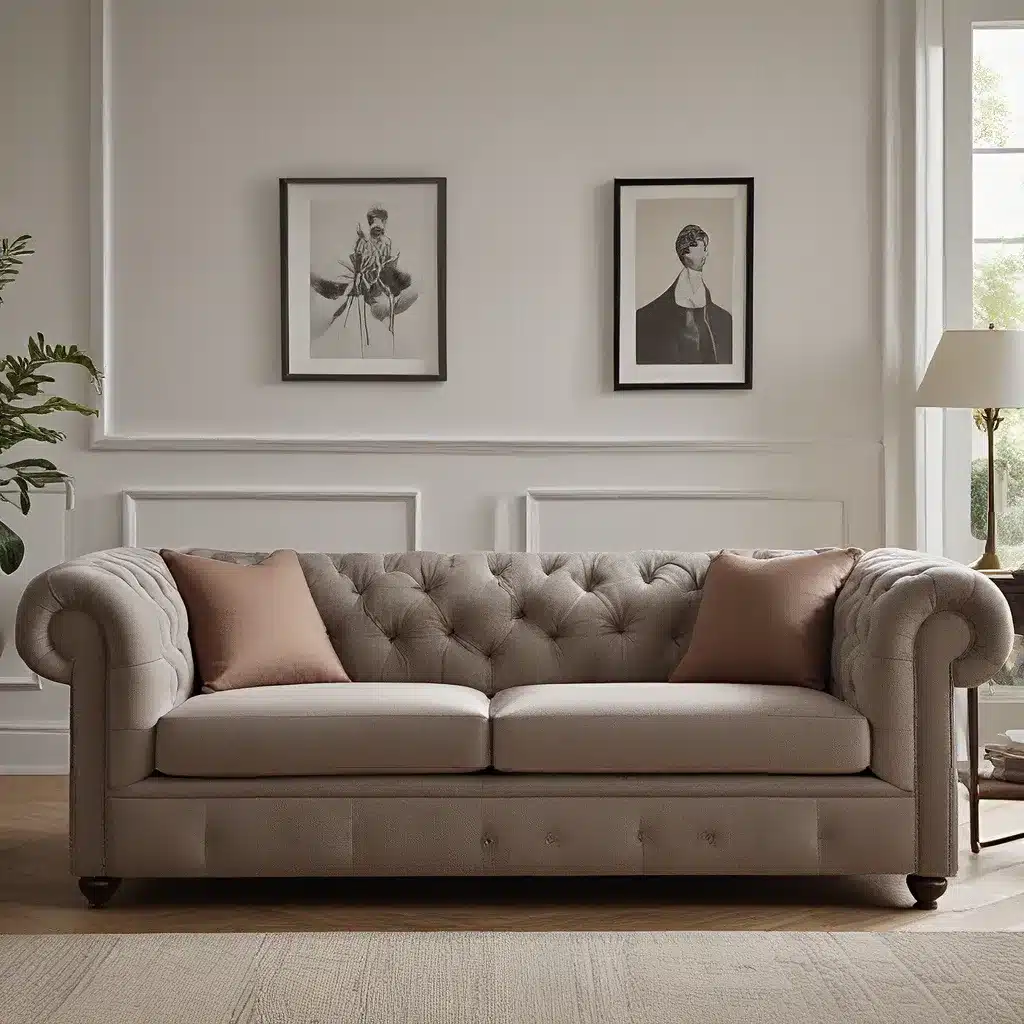 The Chesterfield Sofa Gets a Contemporary Refresh