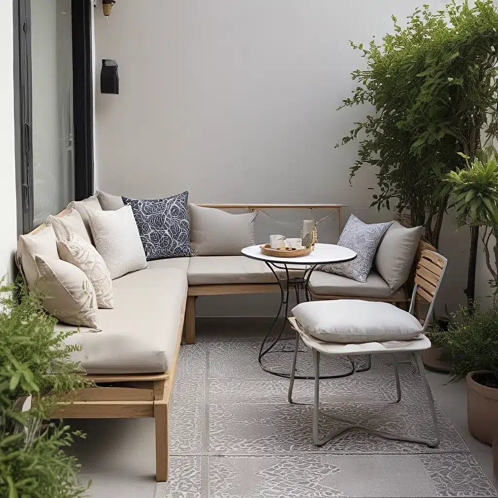 Transforming Tiny Terraces: Outdoor Furniture for Petite Patios