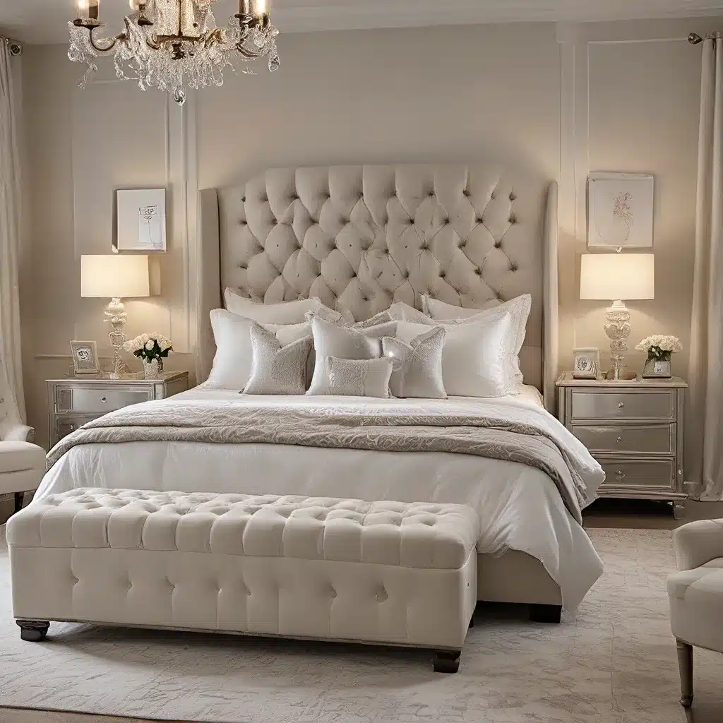 Tufted Elegance for a Refined Bedroom Aesthetic