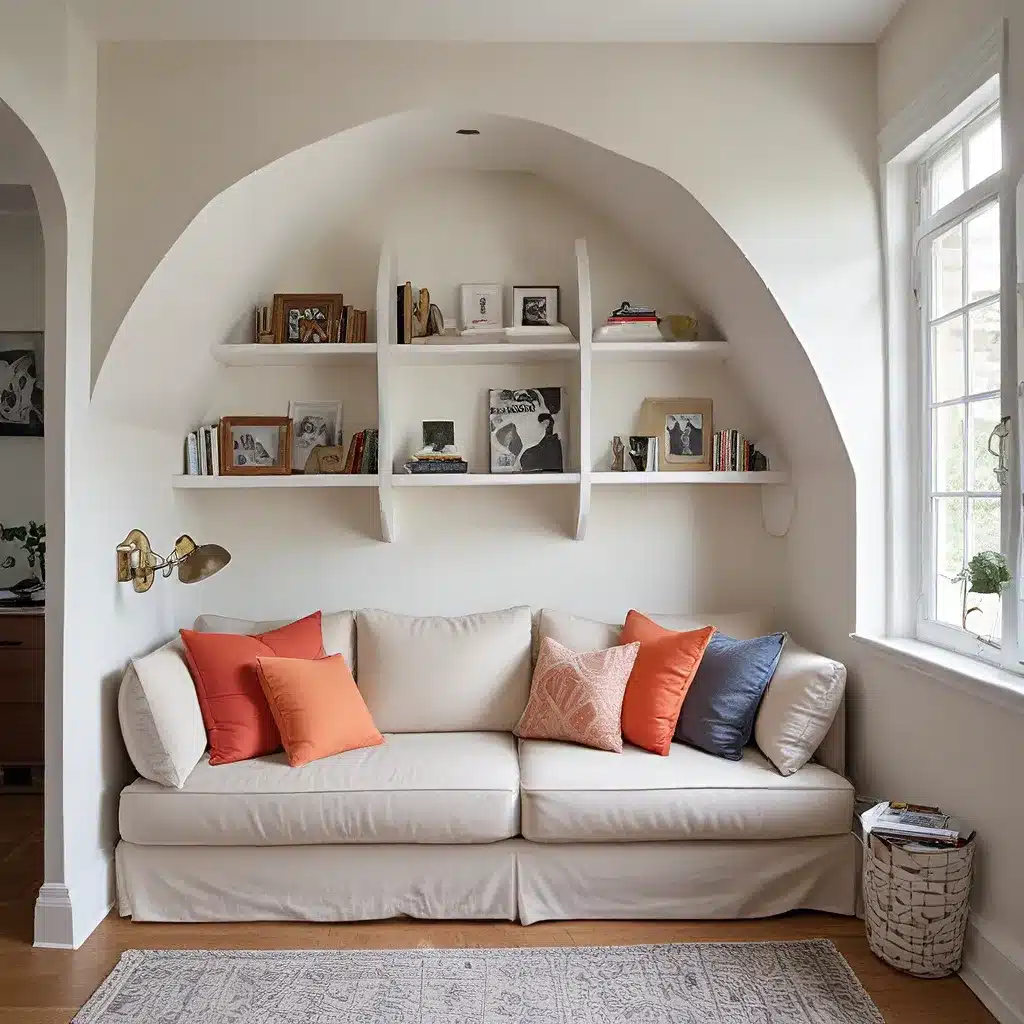 Unexpected Sofa Nooks for Awkward Areas