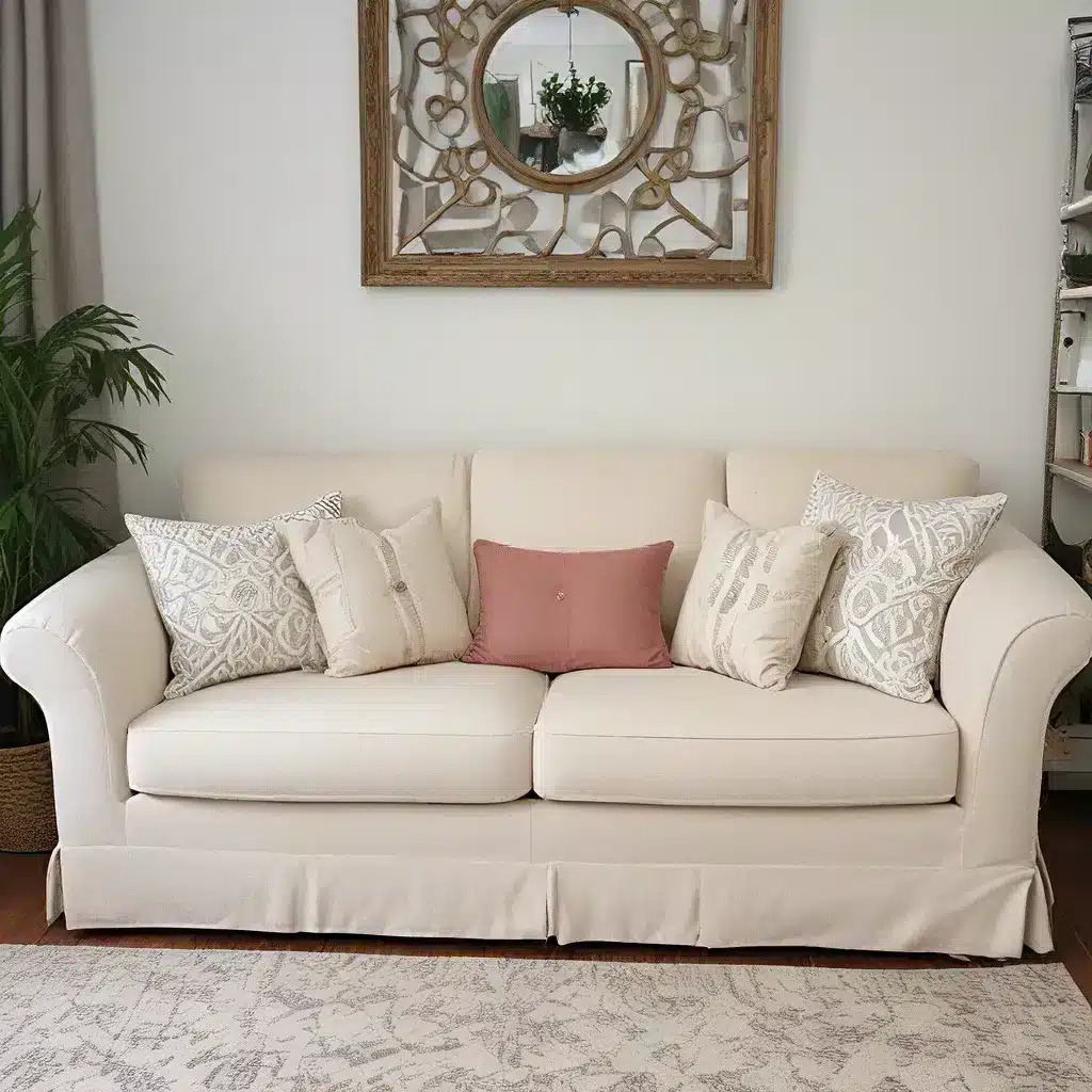 Upcycle Thrift Store Finds Into Chic Sofa Decor