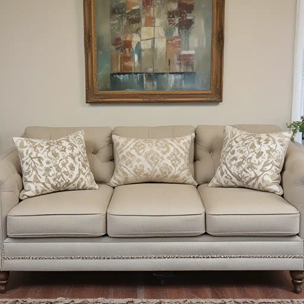 Upcycle Thrift Store Finds Into Unique Sofa Accents