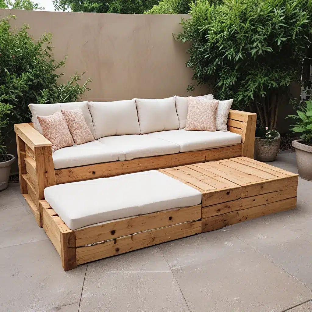 Upgrade Your Outdoor Space with a DIY Sofa