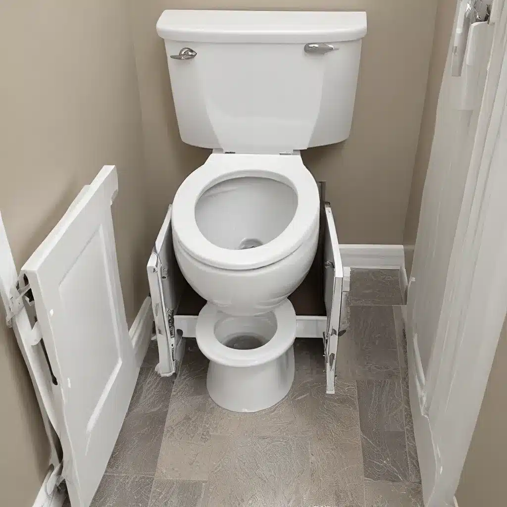 Utilize Space Under the Toilet