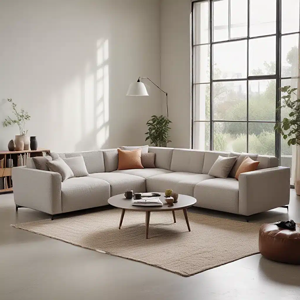 Versatile Vignettes: Modular Sofas for Endless Arrangements