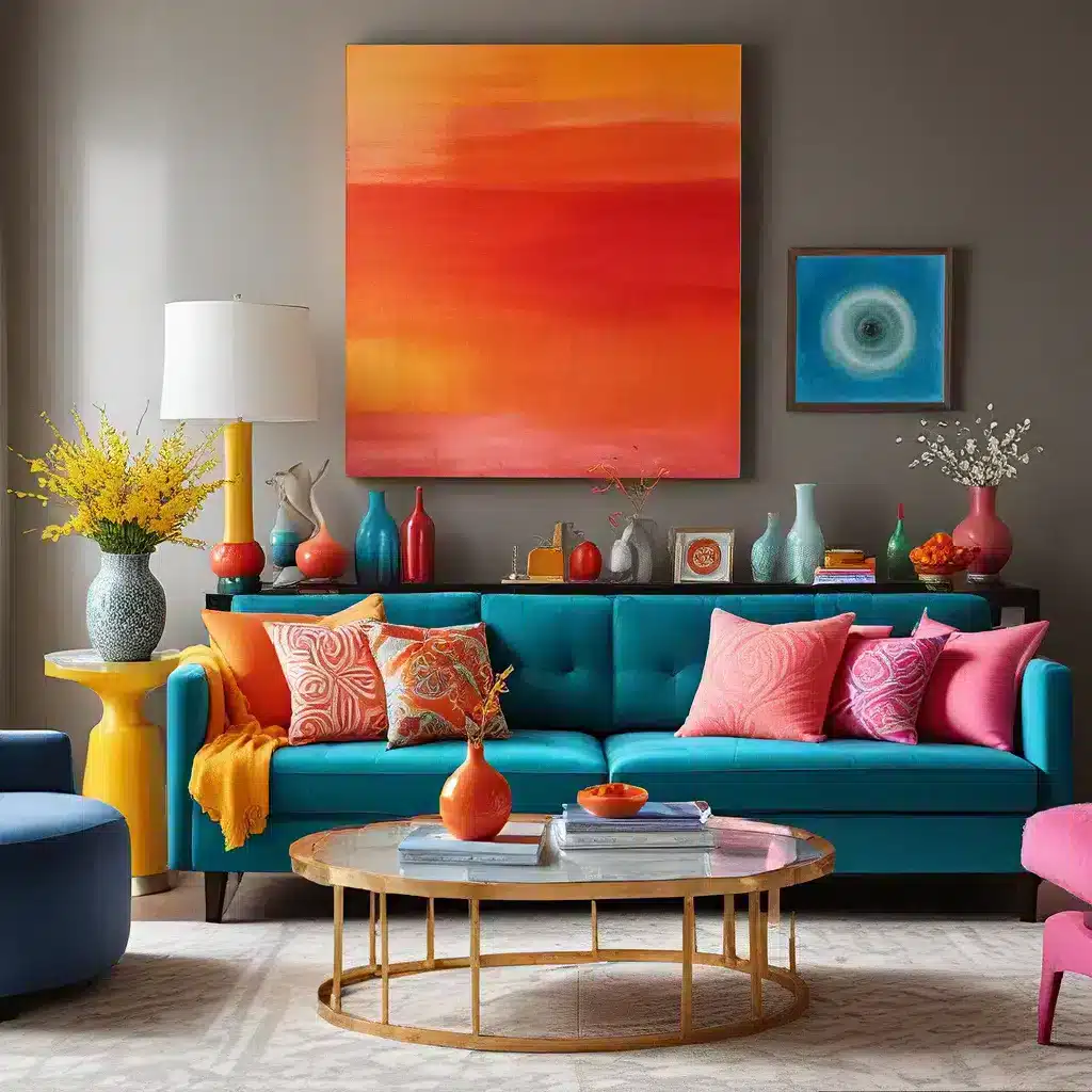 Vibrant Hues: Colorful Accents to Liven Up Your Living Room