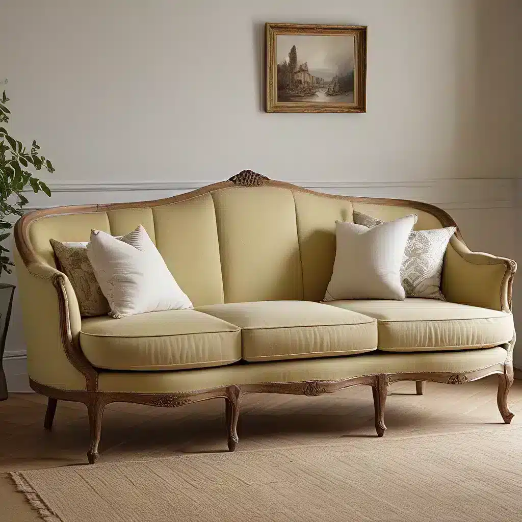 Vintage Vibes: Antique-Inspired Sofas with Classic Charm