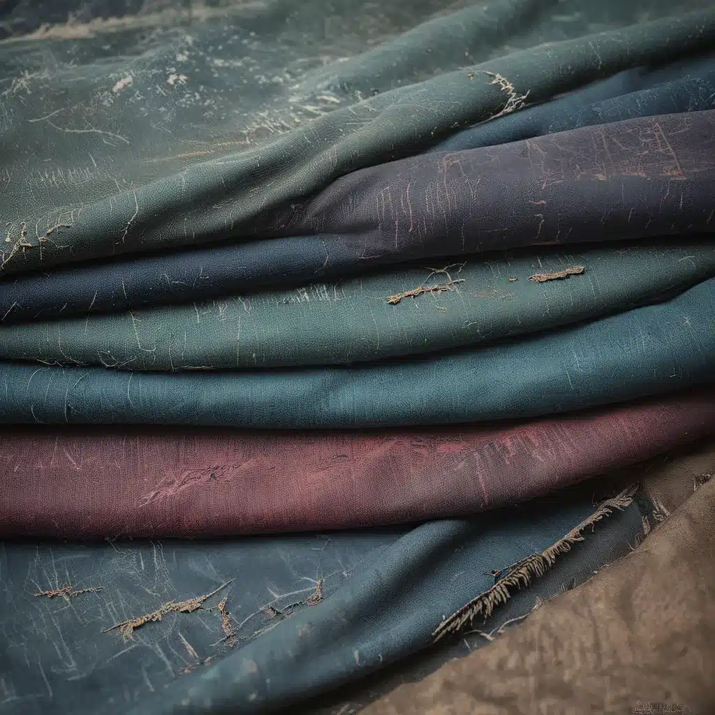 Vintage Vibes: Overdyed and Distressed Fabrics