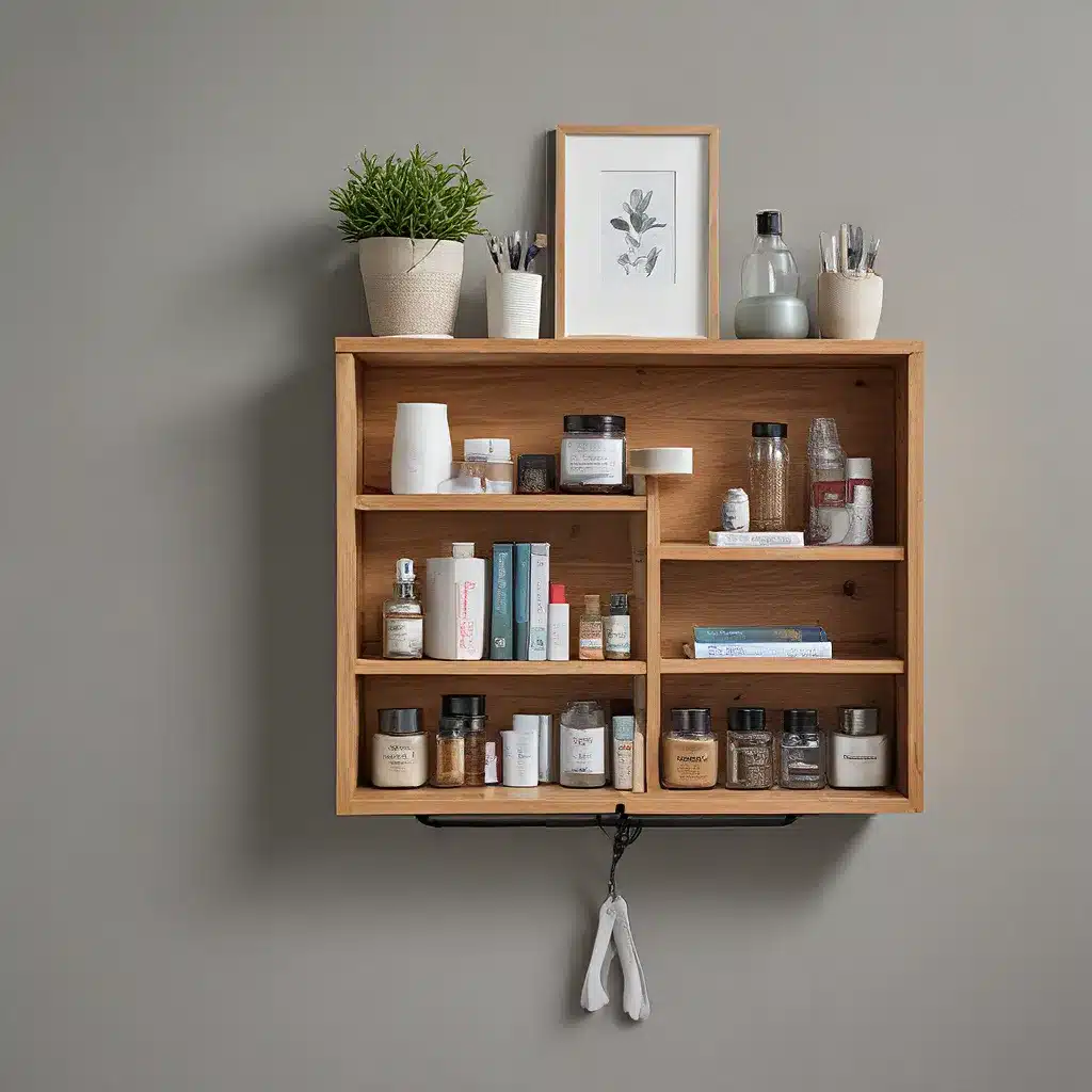 Wall-Mounted Storage Keeps Essentials