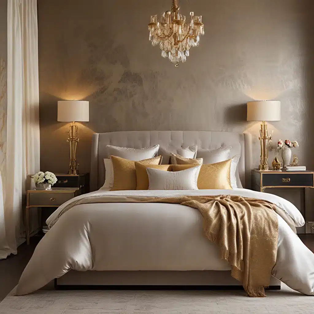 Warm Metallics Lend Inviting Opulence