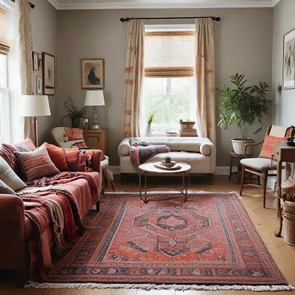 Warm Up Cold Rooms with Layered Rugs and Textiles