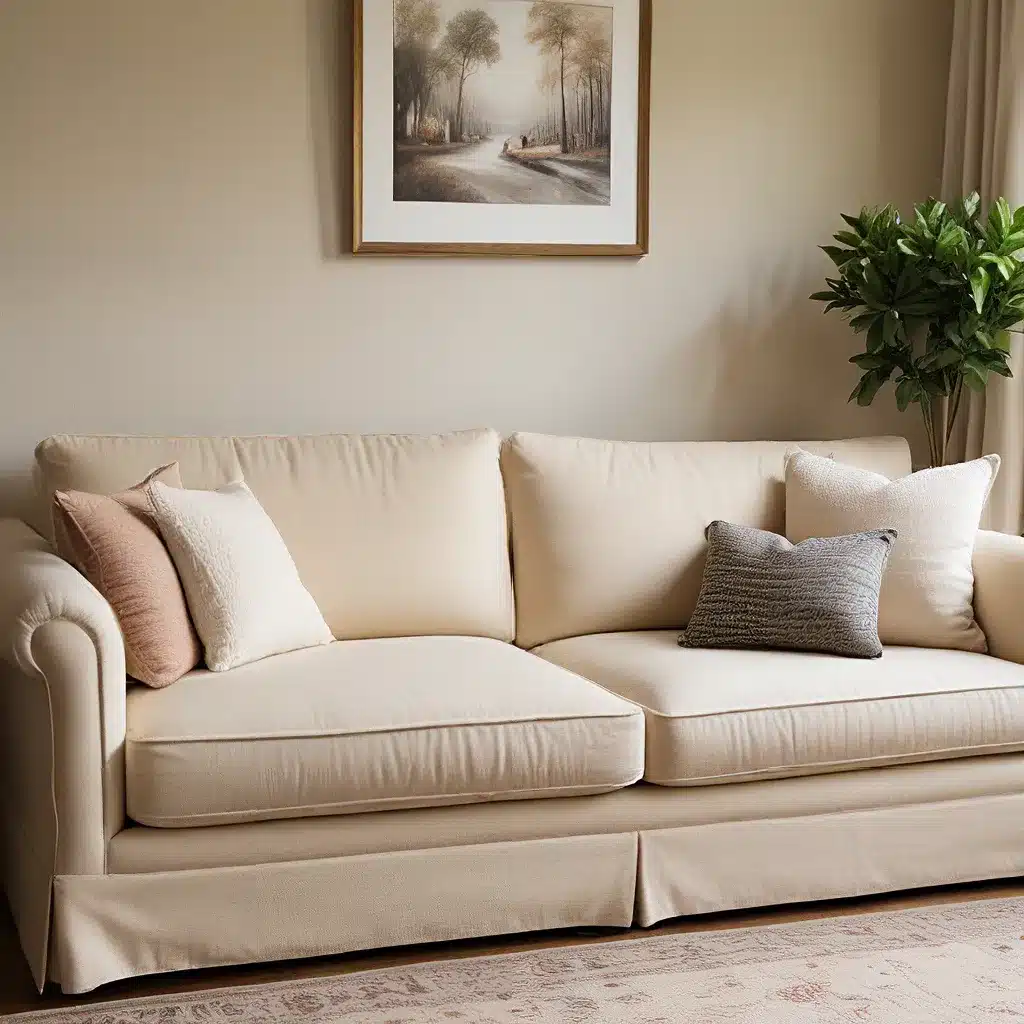 Warm and Welcoming: Crafting a Custom Sofa with Texture and Charm