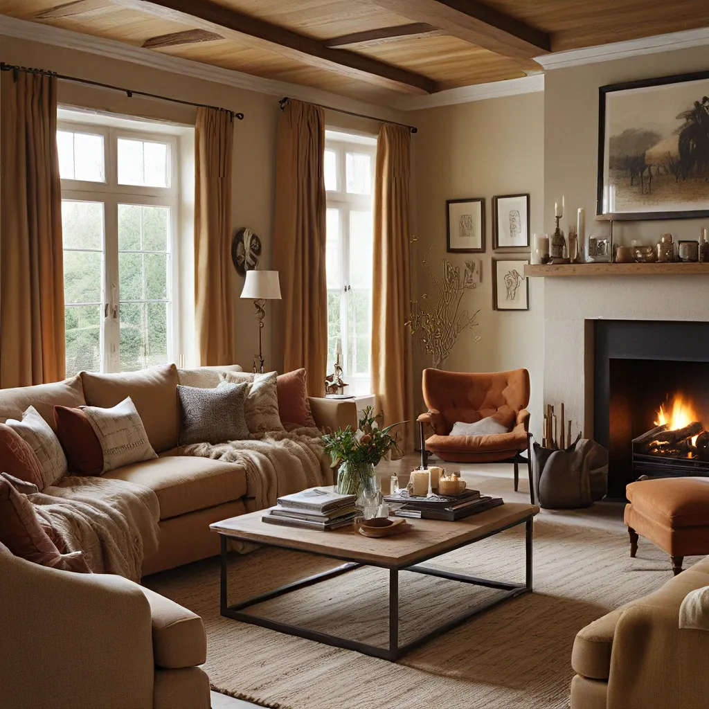 Warm and Welcoming: Layered Textures for Cozy Living Rooms