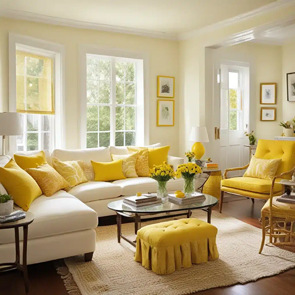 Yellow Sunshine: Bright and Cheerful Accents