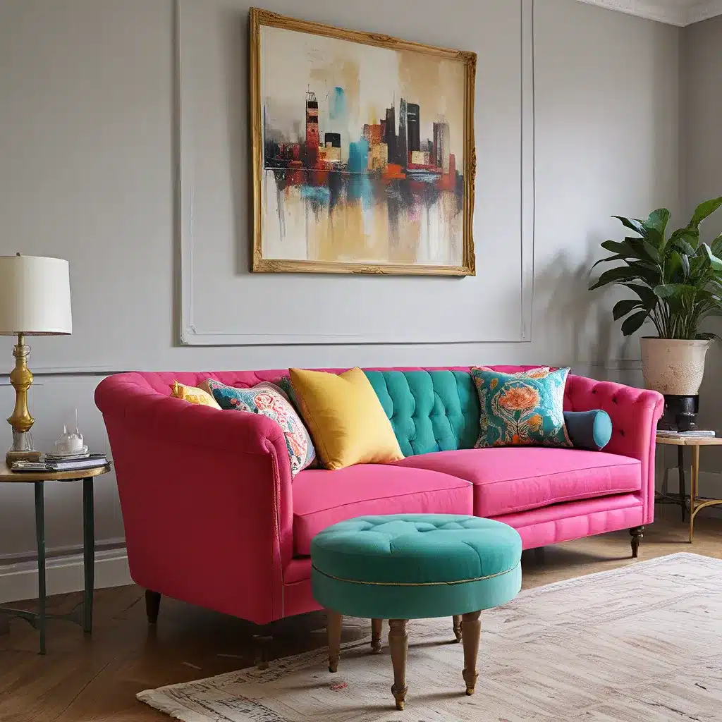 Zest up Your Living Room with a Vibrant Custom Sofa