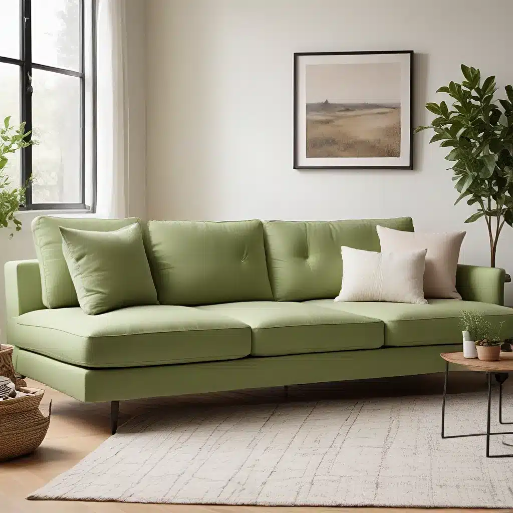 going green: eco-friendly and sustainable custom sofa options