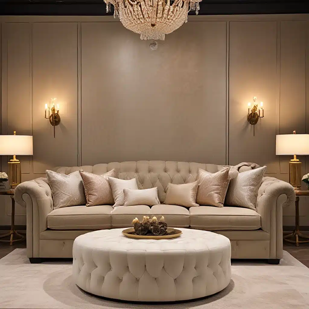 luxe living with luxurious custom sofa materials