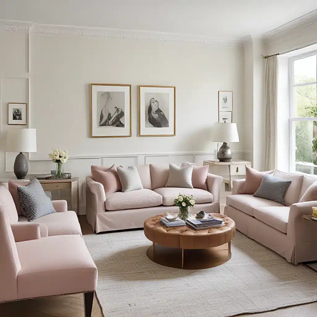 try two sofas for a sophisticated living room layout