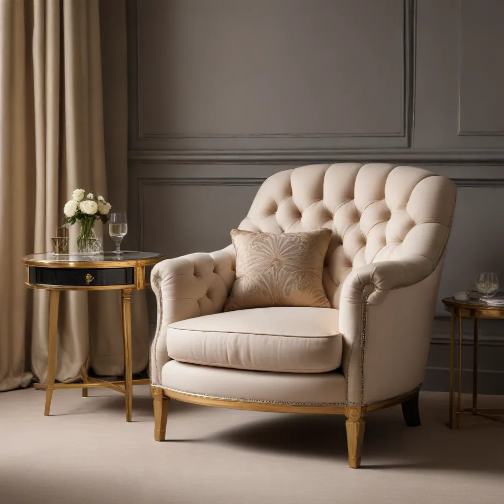 Armchair Elegance: Crafting Your Bespoke Seat of Opulence