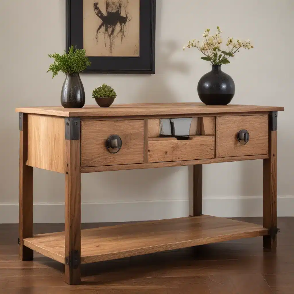 Artisanal Craftsmanship: Handmade Furniture Accents