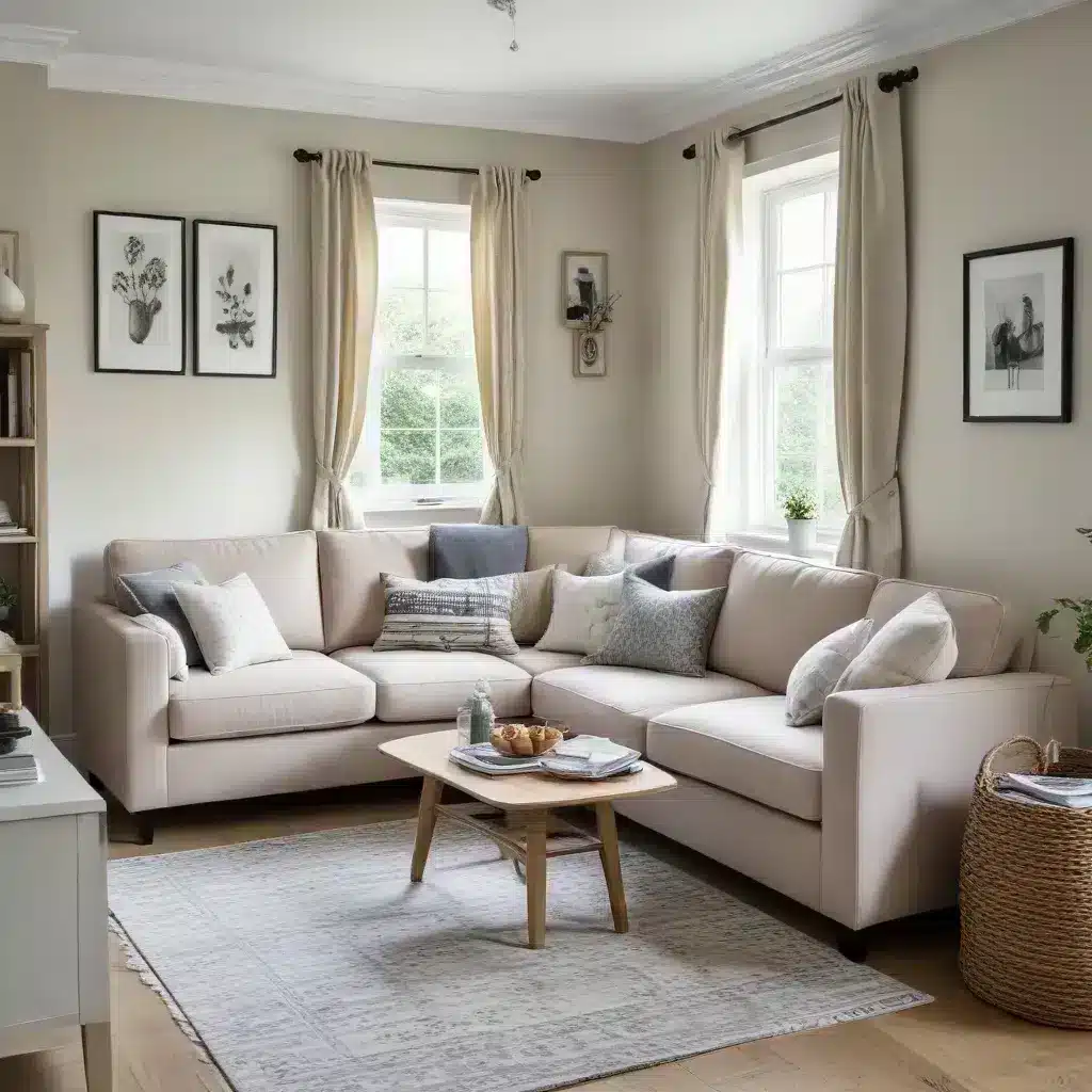 Corner Sofas to Maximize Seating in Small Family Rooms