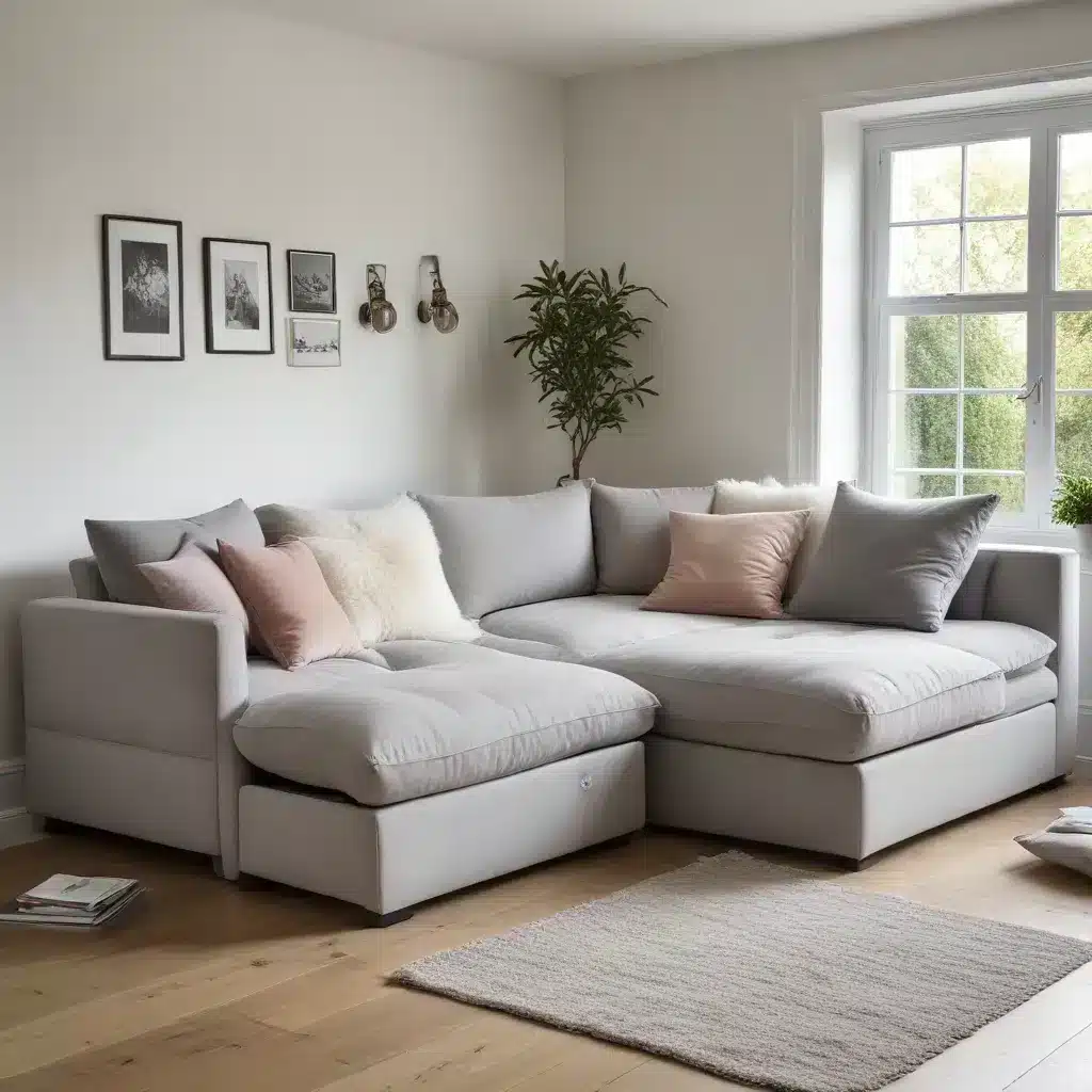 Cozy Oasis: Plush Corner Sofa Beds for Relaxation and Lounging