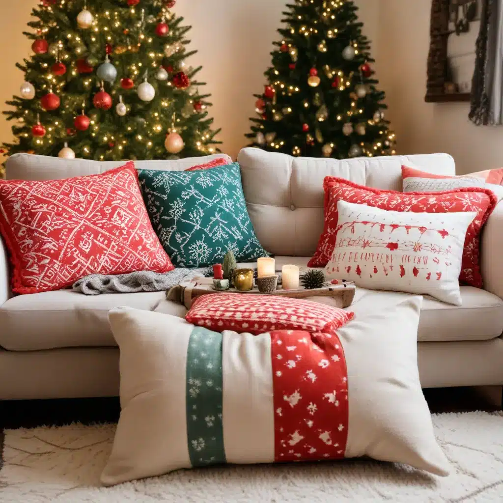 Cozy Up This Season with Festive DIY Sofa Cushions