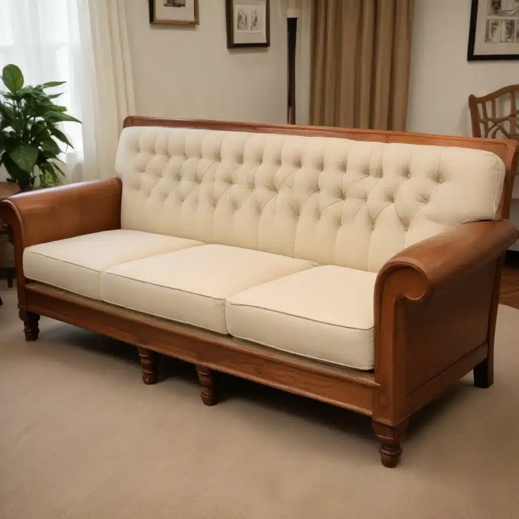 Crafting Cherished Family Heirlooms: Handmade Hardwood Sofas