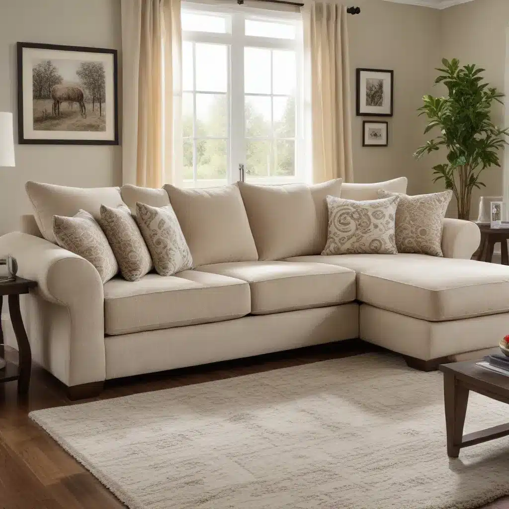 Cuddly Chenille Sofas for Incredibly Comfortable Family Gatherings