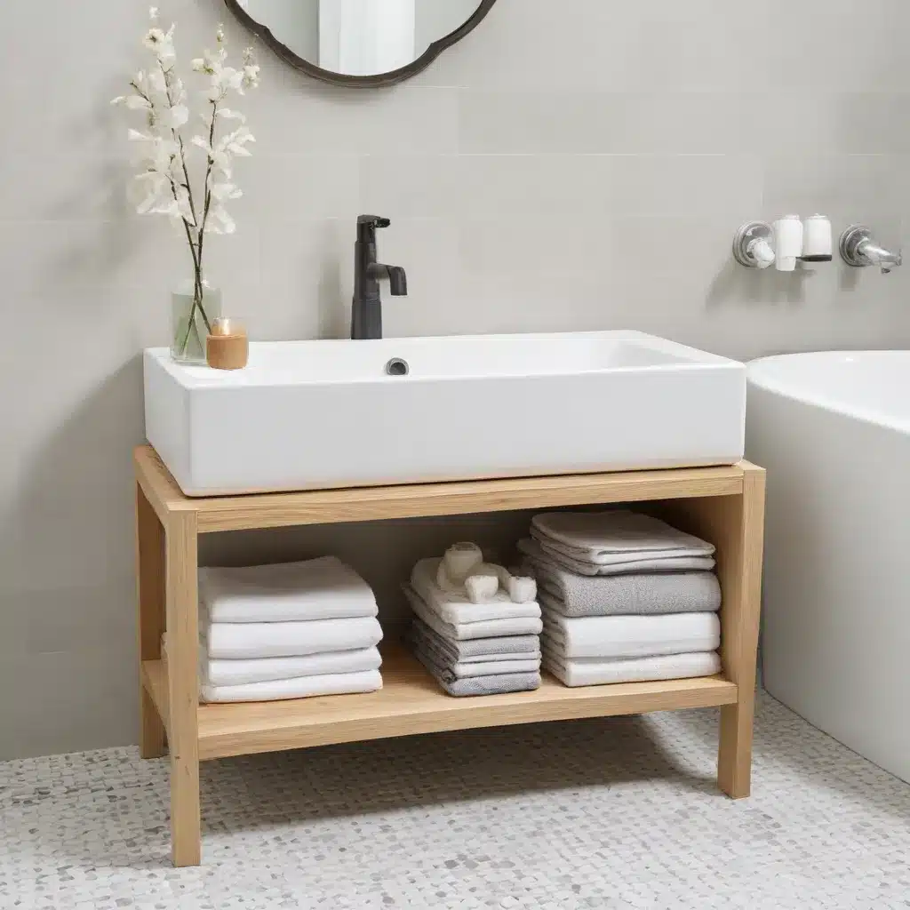 Customize IKEA Pieces for Chic Bath Solutions