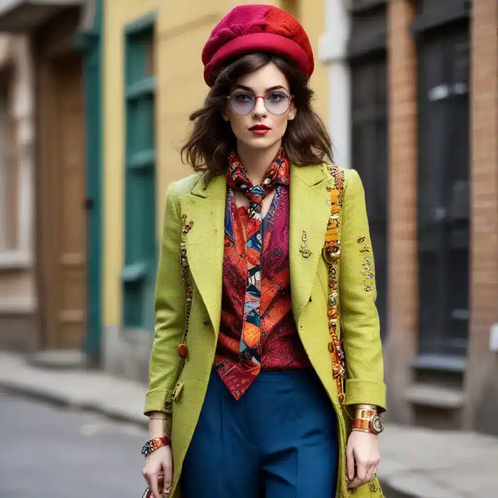 Eccentric Chic – Quirky Colors and Combinations