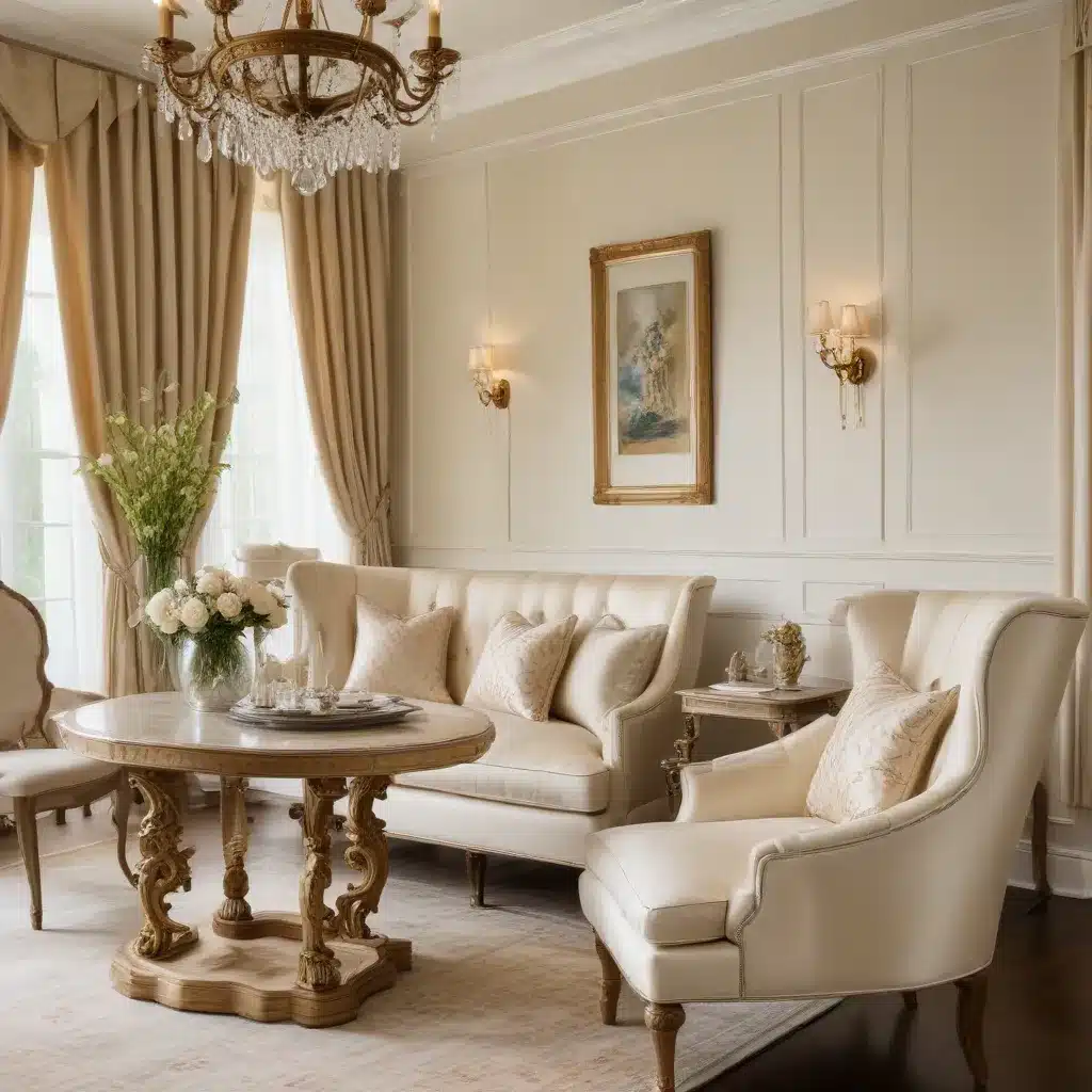 Elegant Silk Upholstery Elevates Family Entertaining and Hosting