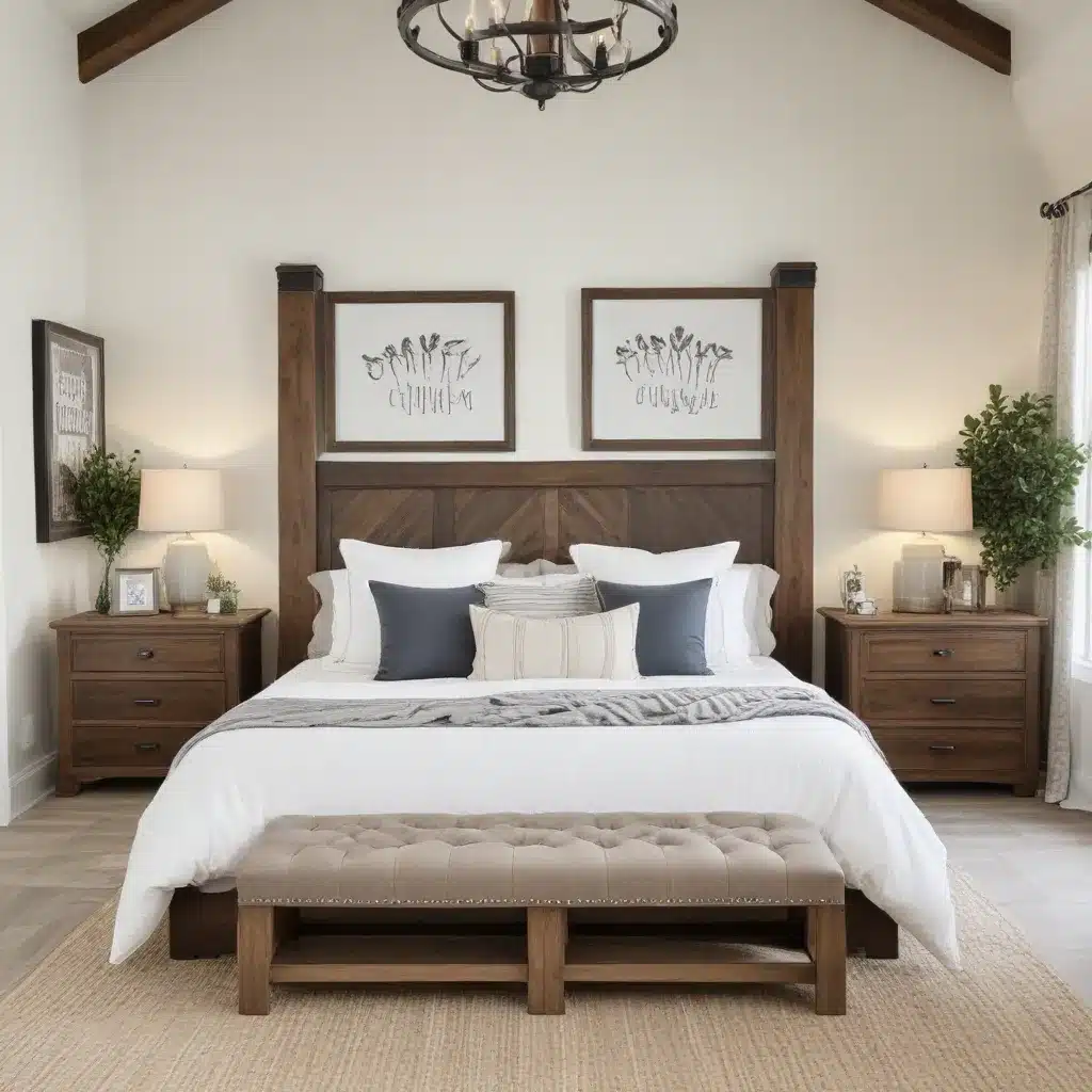 Farmhouse Fusion: Rustic-Meets-Modern Bedroom Sofas