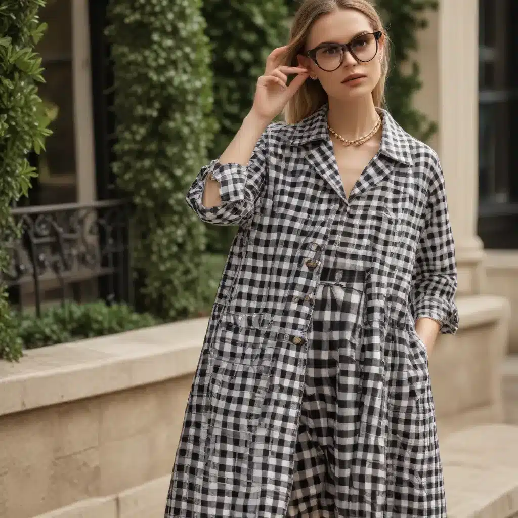 Glamorous Gingham: Classic Checks with a Luxe Upgrade