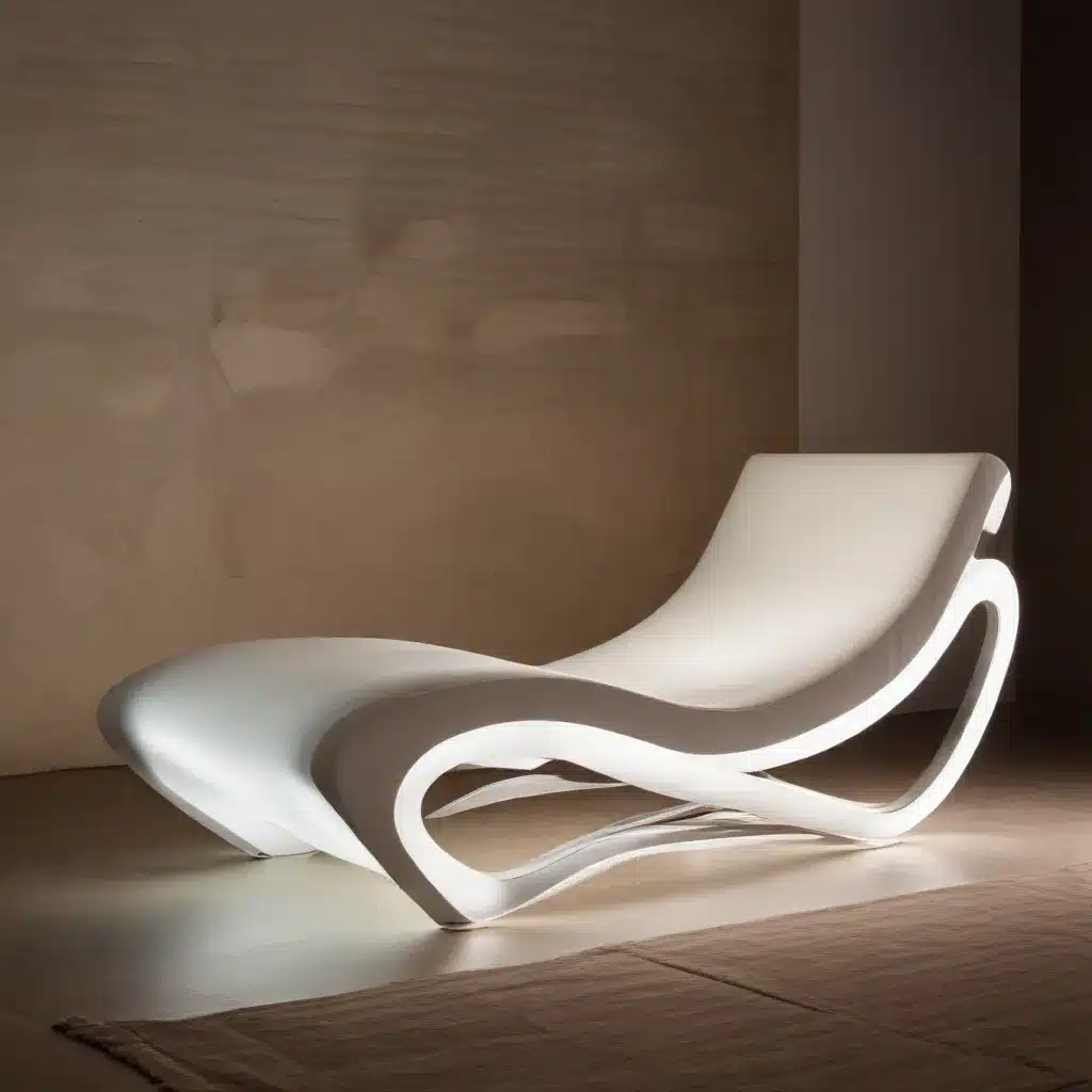 Luminous Lounge: Chaise Designs that Dazzle with Light