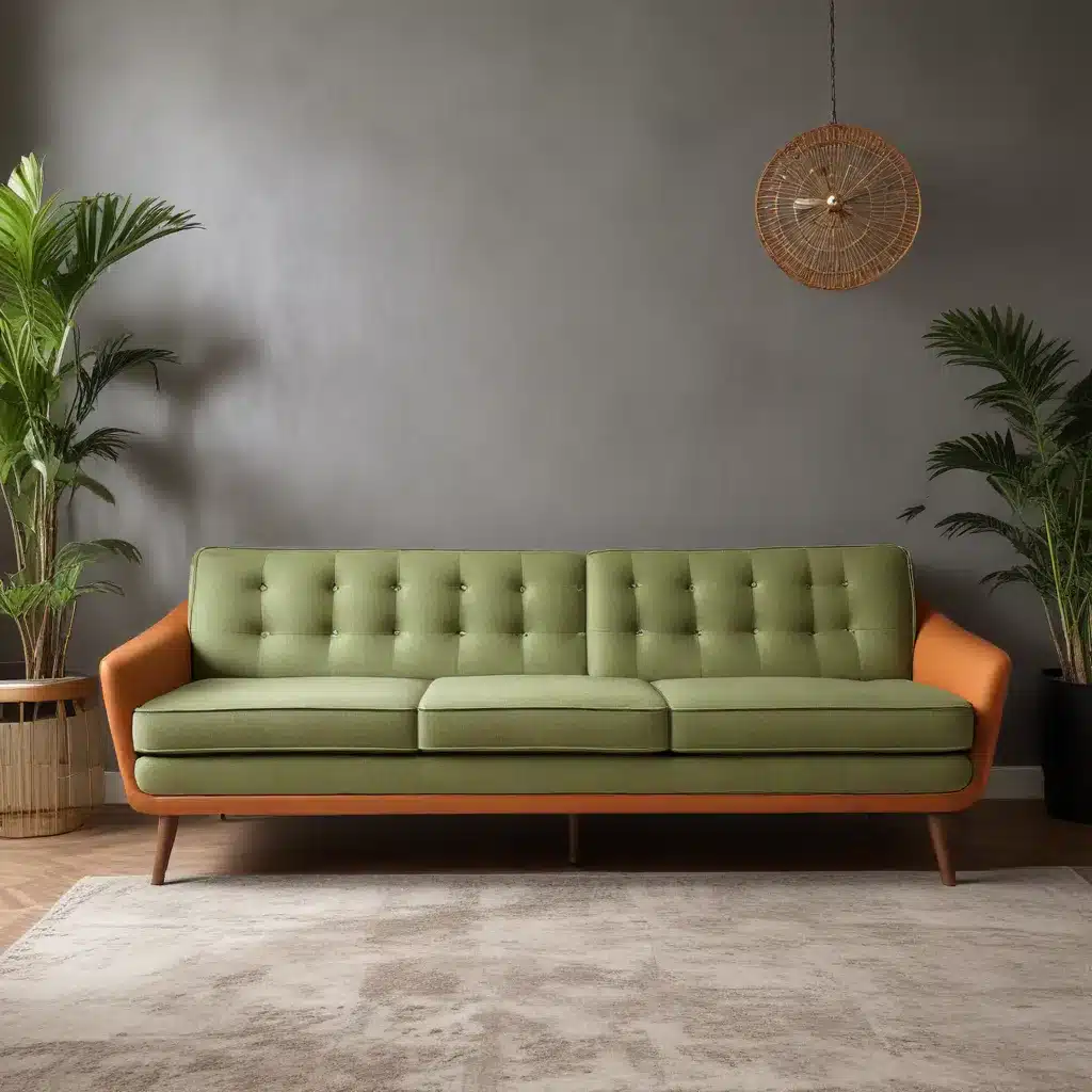 Mid-Century Charm: Custom Sofas with Retro-Inspired Flair