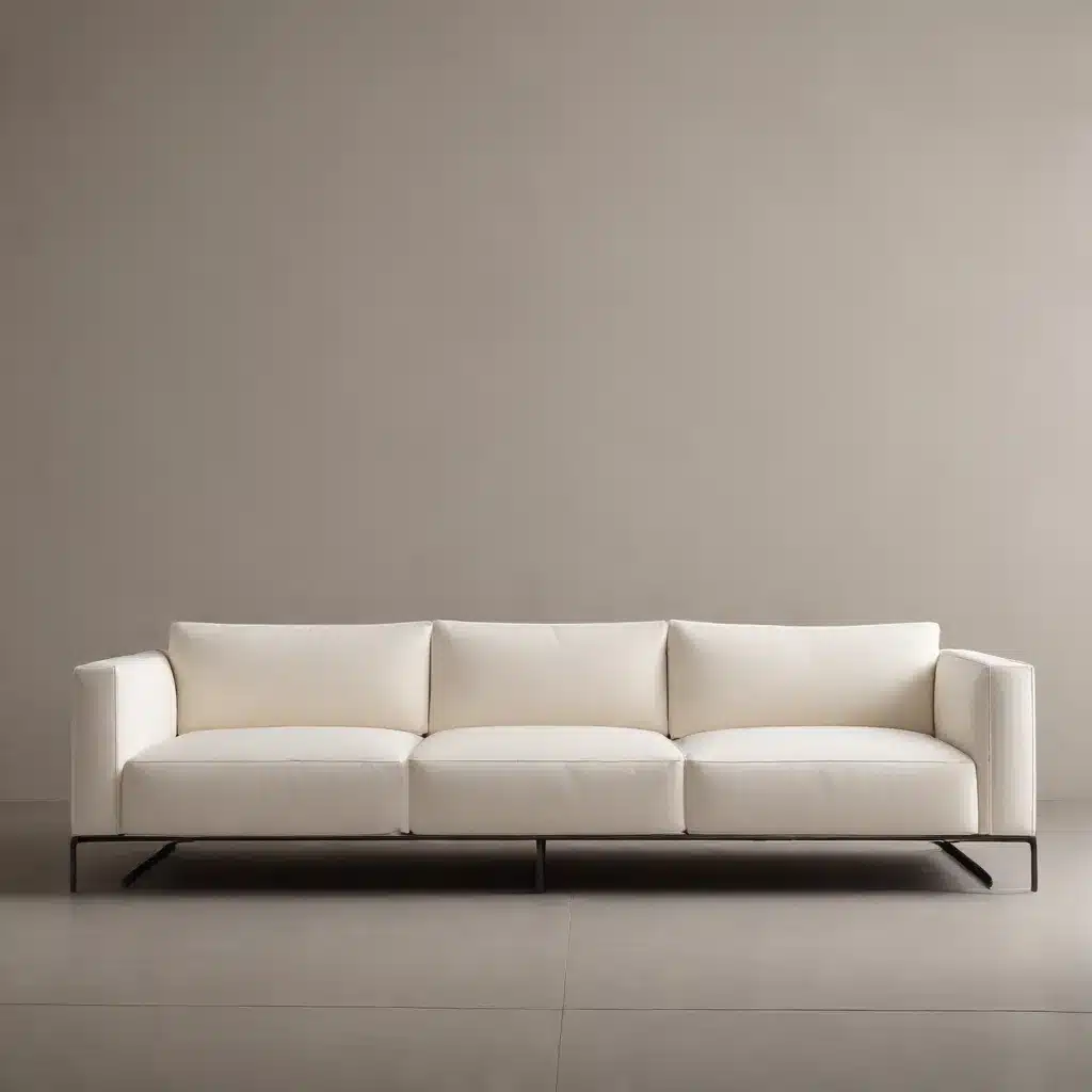 Minimalist Allure: Streamlined Sofa Silhouettes