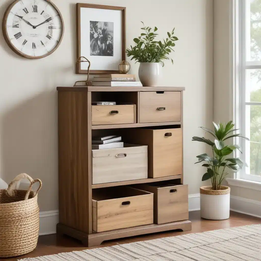 Pedestal Storage Units Double as Decor